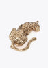Broche LOLA CASADEMUNT Leopardo DORADO LF2503048.0M2.U