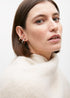 Pendientes LOLA CASADEMUNT efecto piercing combinados METAL-METAL LF2503053.2MM.U