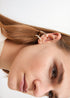 Pendientes LOLA CASADEMUNT efecto piercing combinados joya METAL-METAL LF2503054.2MM.U