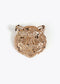 Broche LOLA CASADEMUNT cabeza Tigre DORADO LF2503063.0M2.U