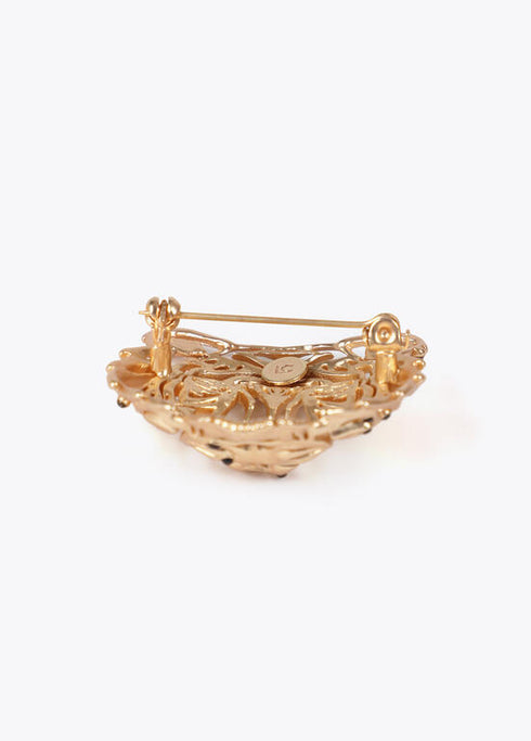 Broche LOLA CASADEMUNT cabeza Tigre DORADO LF2503063.0M2.U