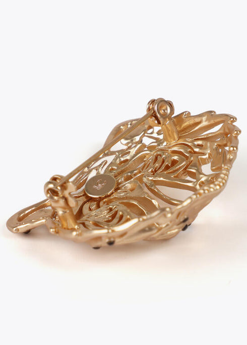 Broche LOLA CASADEMUNT cabeza Tigre DORADO LF2503063.0M2.U