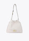 Bolso shopper efecto piel con logo LC ovalado LOLA CASAEMUNT. CRUDO LF2504006.001.U