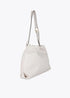 Bolso shopper efecto piel con logo LC ovalado LOLA CASAEMUNT. CRUDO LF2504006.001.U