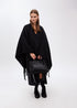 Shopper nylon satinado con detalles en efecto piel LOLA CASADEMUNT NEGRO LF2504020.00N.U