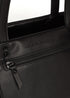Shopper nylon satinado con detalles en efecto piel LOLA CASADEMUNT NEGRO LF2504020.00N.U