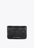 Bandolera acolchada logotipada en efecto piel con asa mix cadena NEGRO U LF2504026.00N.U LOLA CASADEMUNT