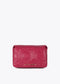 Bandolera acolchada logotipada en efecto piel con asa mix cadena MAGENTA U LF2504026.020.U LOLA CASADEMUNT