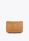 Bandolera acolchada logotipada en efecto piel con asa mix cadena CAMEL LF2504026.052.U LOLA CASADEMUNT