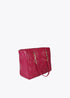 Shopper acolchado logotipada en efecto piel con asa mix cadena MAGENTA U LF2504027.020.U LOLA CASADEMUNT