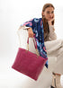 Mini shopper acolchado logotipada en efecto piel con asa mix cadena MAGENTA U LF2504028.020.U LOLA CASADEMUNT