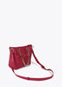 Mini shopper acolchado logotipada en efecto piel con asa mix cadena MAGENTA U LF2504028.020.U LOLA CASADEMUNT