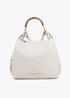 Bolso shopper asa metalizada personalizada LOLA CASADEMNT CRUDO LF2504037.001.U