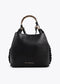 Bolso shopper asa metalizada personalizada LOLA CASADEMUNT NEGRO LF2504037.00N.U