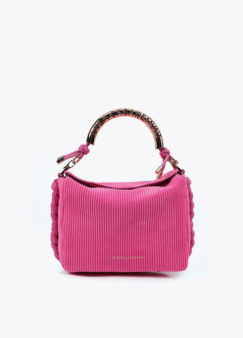 Bandolera asa metalizada personalizada LOLA CASADEMUNT ROSA LF2504038.024.U