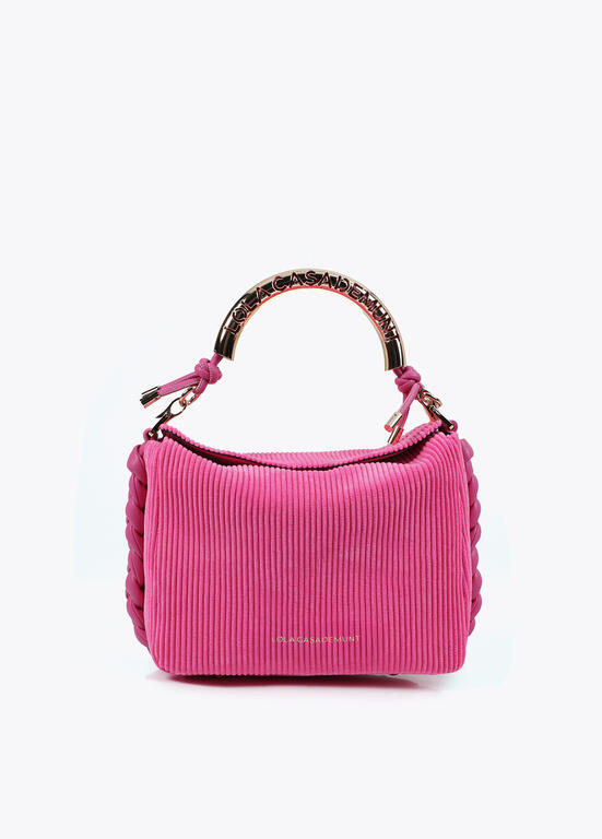 Bandolera asa metalizada personalizada LOLA CASADEMUNT ROSA LF2504038.024.U