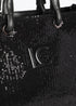 Shopper lentejuelas logo al tono NEGRO U LF2504045.00N.U LOLA CASADEMUNT