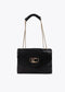 Bolso solapa en tejido lentejuelas NEGRO LF2504048.00N.U LOLA CASADEMUNT