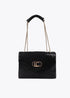 Bolso solapa en tejido lentejuelas NEGRO LF2504048.00N.U LOLA CASADEMUNT