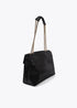 Bolso solapa en tejido lentejuelas NEGRO LF2504048.00N.U LOLA CASADEMUNT