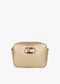 Bandolera efecto piel monograma rombos logo ovalado DORADO U LF2504049.0M2.U LOLA CASADEMUNT