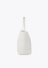 Shopper efecto piel monograma rombos logo ovalado colgante LOLA CASADEMUNT CRUDO LF2504050.001.U