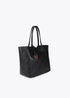 Shopper efecto piel monograma rombos logo ovalado colgante LOLA CASADEMUNT NEGRO LF2504050.00N.U