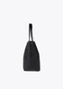 Shopper efecto piel monograma rombos logo ovalado colgante LOLA CASADEMUNT NEGRO LF2504050.00N.U