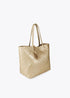 Shopper efecto piel monograma rombos logo ovalado colgante DORADO U LF2504050.0M2.U LOLA CASADEMUNT