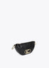 Bandolera pequeña media luna logo ovalado NEGRO U LF2504051.00N.U LOLA CASADEMUNT