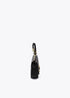 Bandolera media luna con solapa, asa corta trenzada y detalles metalicos NEGRO LF2504054.00N.U LOLA CASADEMUNT