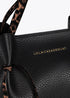 Bolso shopper detalles en efecto piel animal print NEGRO U LF2504055.00N.U LOLA CASADEMUNT