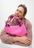 Bolso shopper asa metalizada personalizada LOLA CASADEMUNT ROSA LF2504056.024.U
