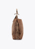 Bolso shopper asa metalizada personalizada LOLA CASADEMUNT BEIGE LF2504056.050.U