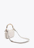 Mini bandolera asa metalizada personalizada LOLA CASADEMUNT CRUDO LF2504058.001.U