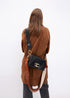 Asa bolso tachas metalizadas logo LOLA CASADEMUNT CAMEL LF2504063.052.U