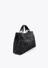 Bolso efecto piel fruncida LOLA CASADEMUNT NEGRO LF2504082.00N.U