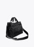 Bolso efecto piel fruncida LOLA CASADEMUNT NEGRO LF2504082.00N.U