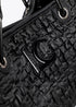 Bolso efecto piel fruncida LOLA CASADEMUNT NEGRO LF2504082.00N.U