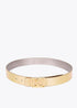 Cinturon reversible metalicos hebilla ovalada LOLA CASADEMUNT METAL-METAL LF2506005.2MM