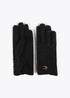 Guante combinado tweed LOLA CASADEMUNT NEGRO LF2507001.00N.U