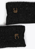 Guante combinado tweed LOLA CASADEMUNT NEGRO LF2507001.00N.U