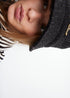 Sombrero tipo bucket tweed logo LC leopardo LOLA CASADEMUNT NEGRO LF2507003.00N.U