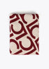 Foular plisados bicolor LC LOLA CASADEMUNT CRUDO-ROJO LF2507007.203.U