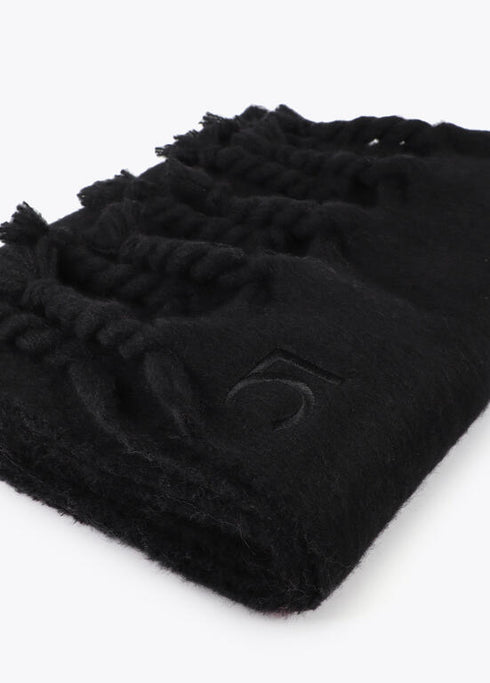 Budanda lisa flecos gruesos NEGRO U LF2507009.00N.U LOLA CASADEMUNT