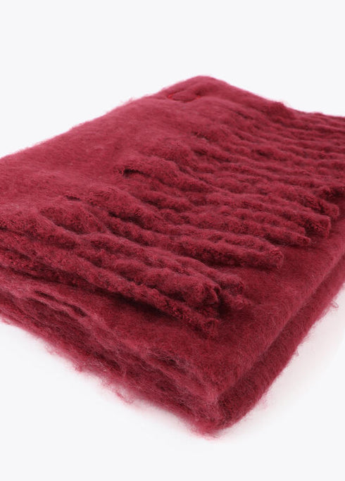 Budanda lisa flecos gruesos BURDEOS U LF2507009.033.U LOLA CASADEMUNT