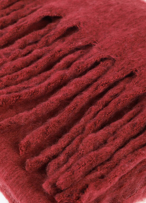 Budanda lisa flecos gruesos BURDEOS U LF2507009.033.U LOLA CASADEMUNT
