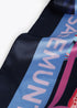 Pañuelo estampado paisley LOLA CASADEMUNT AZUL-LILA LF2507014.278.U