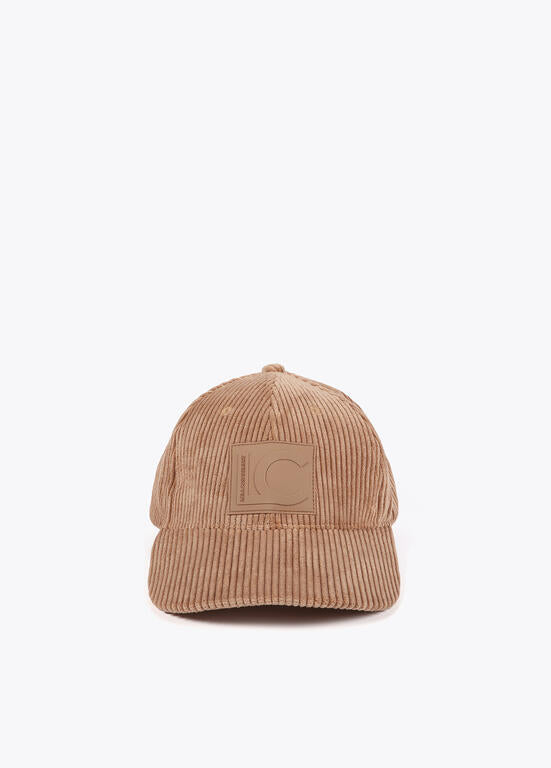 Visera pana logo LC LOLA CASADEMUNT BEIGE LF2507031.050.U