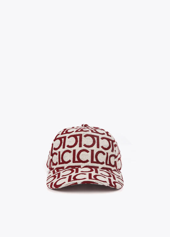 Visera logotipada LOLA CASADEMUNT ROJO-CRUDO LF2507032.230.U